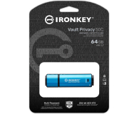 Kingston 64GB IronKey Vault Privacy 50C AES-256 FIPS 197 USB-C - 1108856 - zdjęcie 3